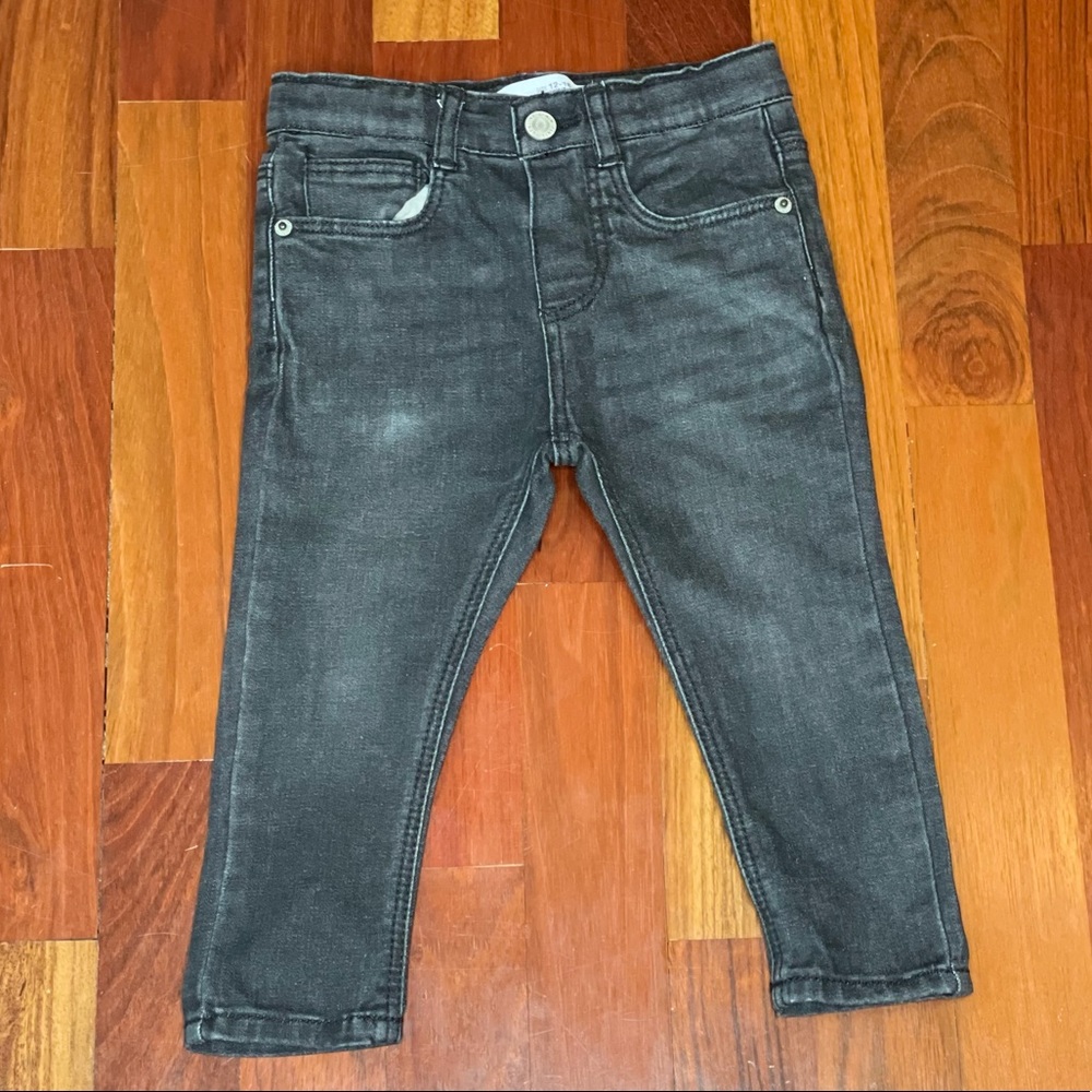 Zara Toddler Basic Regular Fit Denim Jeans Sz12-18